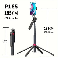 360°  Portable Camera Tripod with Wireless Bluetooth Remote