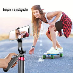 360°  Portable Camera Tripod with Wireless Bluetooth Remote